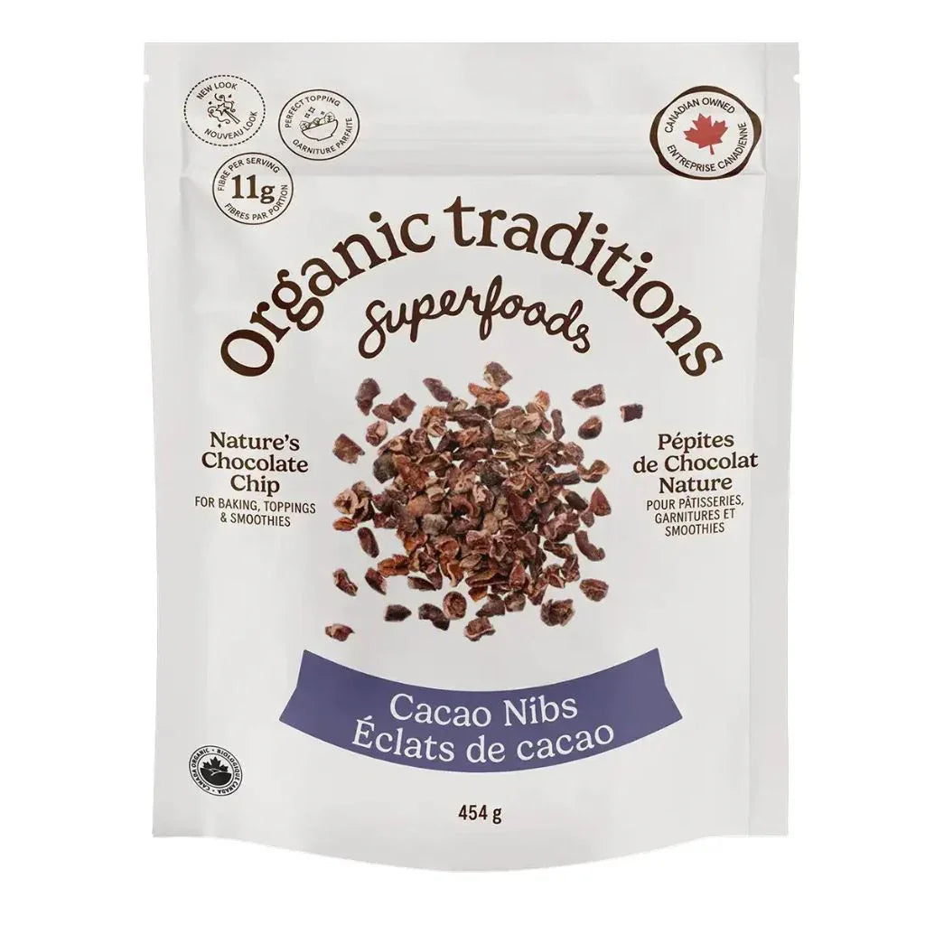 éclats de cacao biologiques Organic Traditions - La Boite à Grains