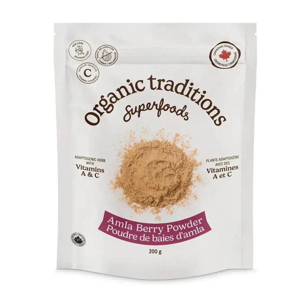 poudre de baies d'amla biologique Organic Traditions - La Boite à Grains