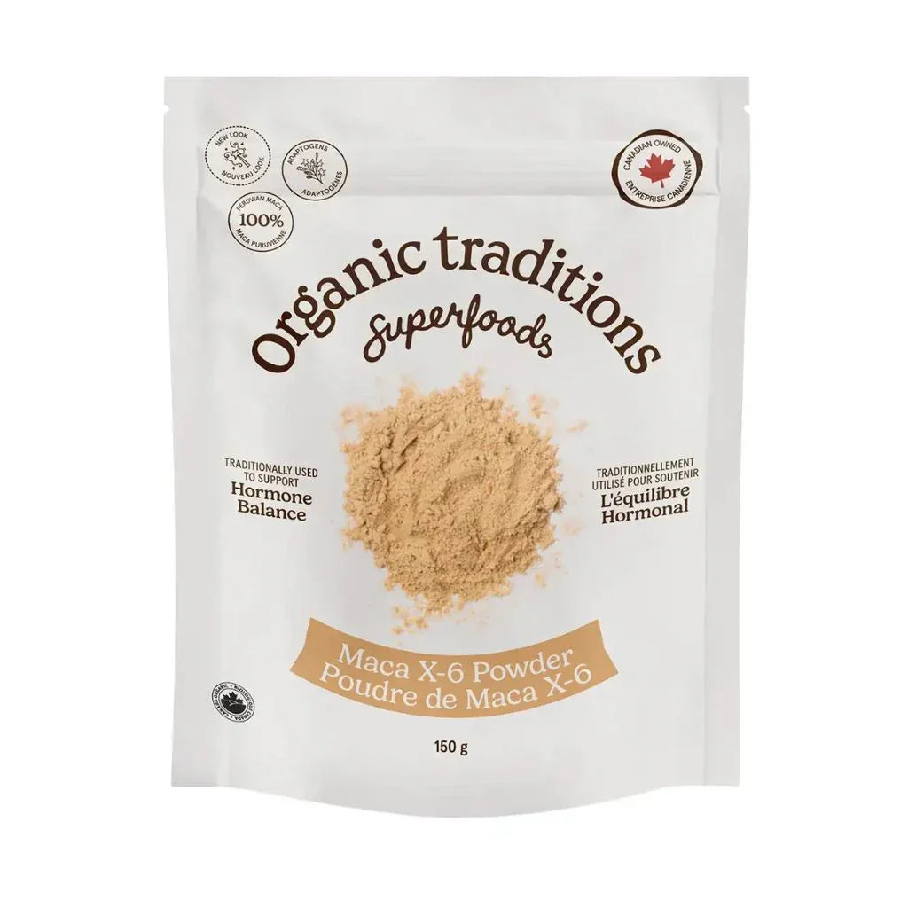 poudre de maca X6 Organic Traditions - La Boite à Grains