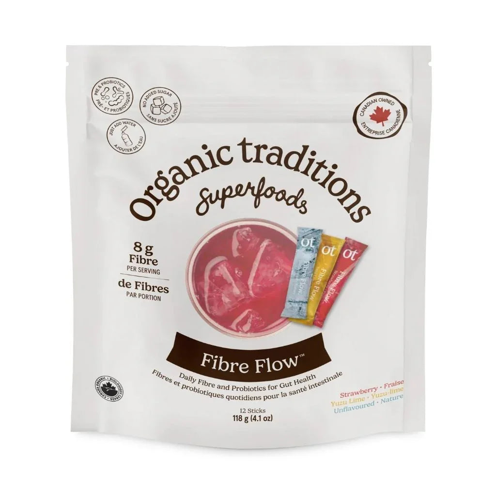 Fibre Flow fraise yuzu lime nature - La Boite à Grains