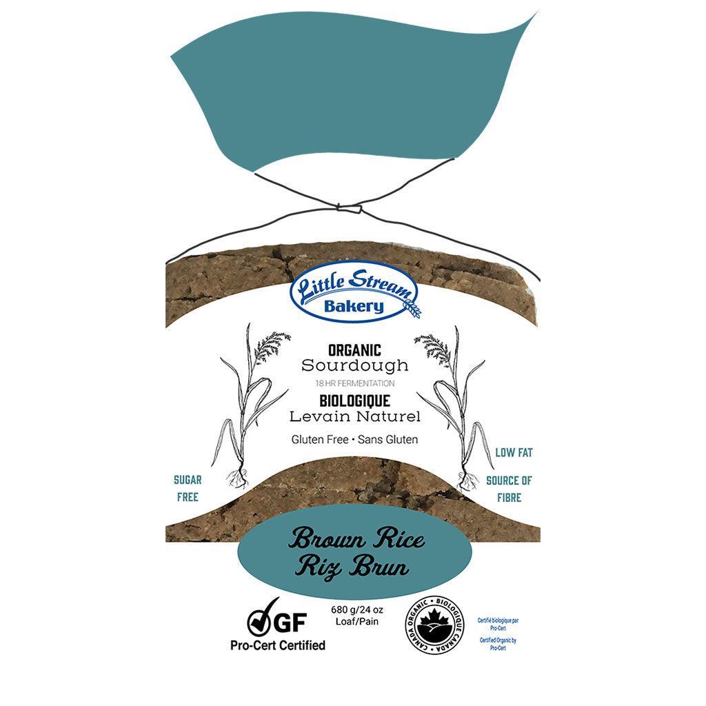 Natural Organic Sourdough Bread Brown Rice Gluten Free Little Stream Bakery - La Boite à Grains