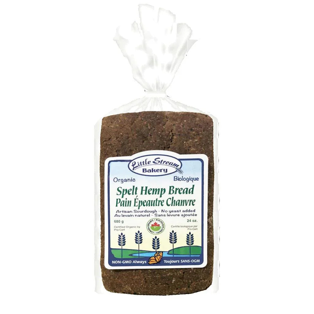 Organic Hemp Spelled Bread with Natural Sourdough Little Stream Bakery - La Boite à Grains