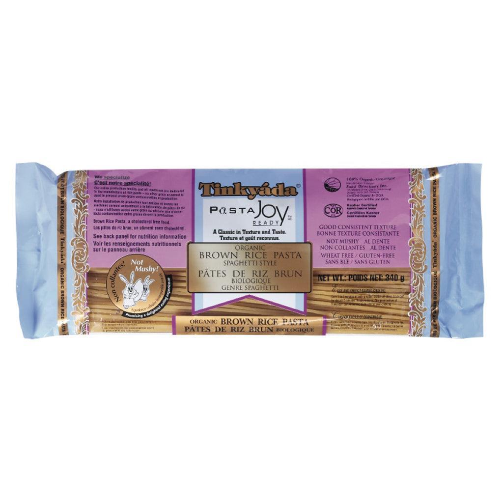 Pâtes de Riz Brun Spaghetti Biologiques Tinkyada - La Boite à Grains