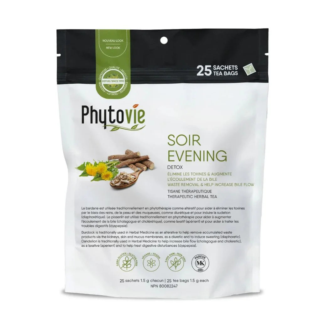 Evening Detox therapeutic herbal tea Phytovie - La Boite à Grains