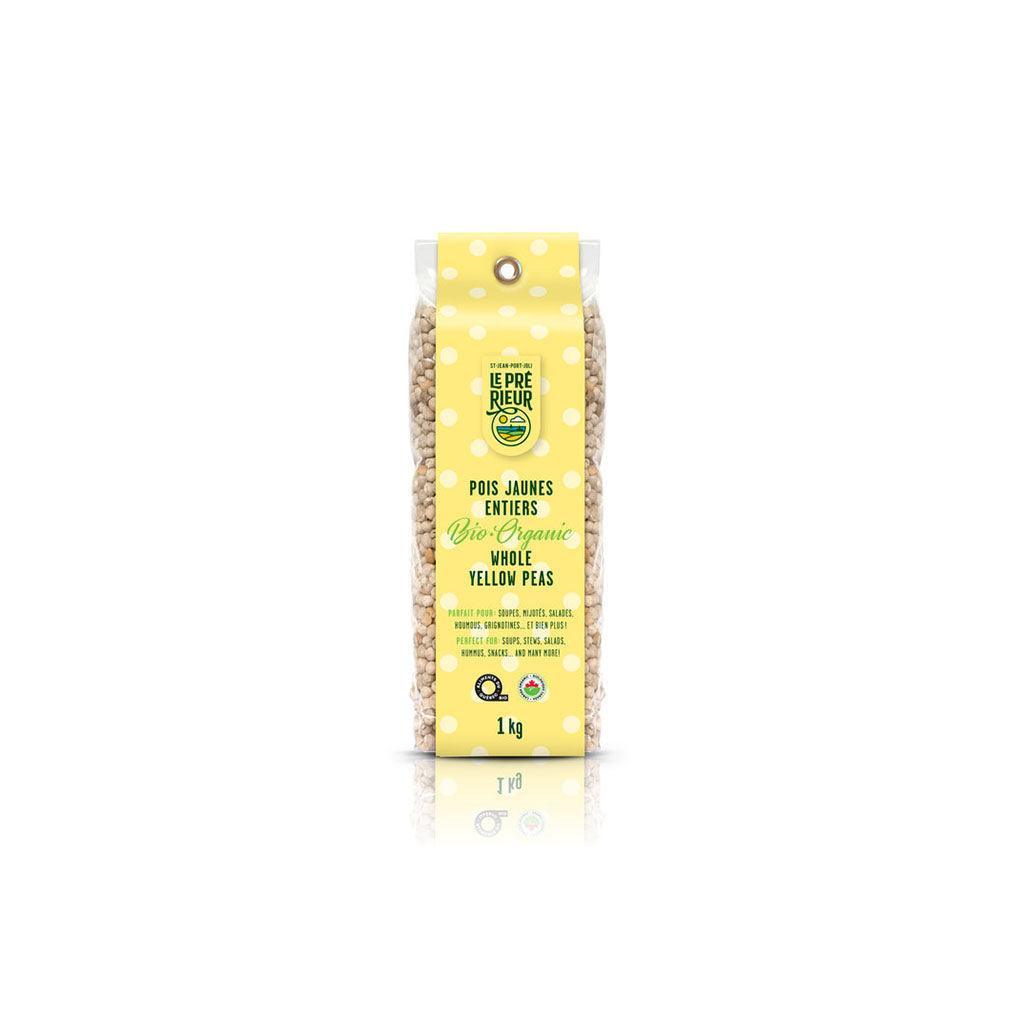Organic Whole Yellow Peas Le Pré Rieur - La Boite à Grains