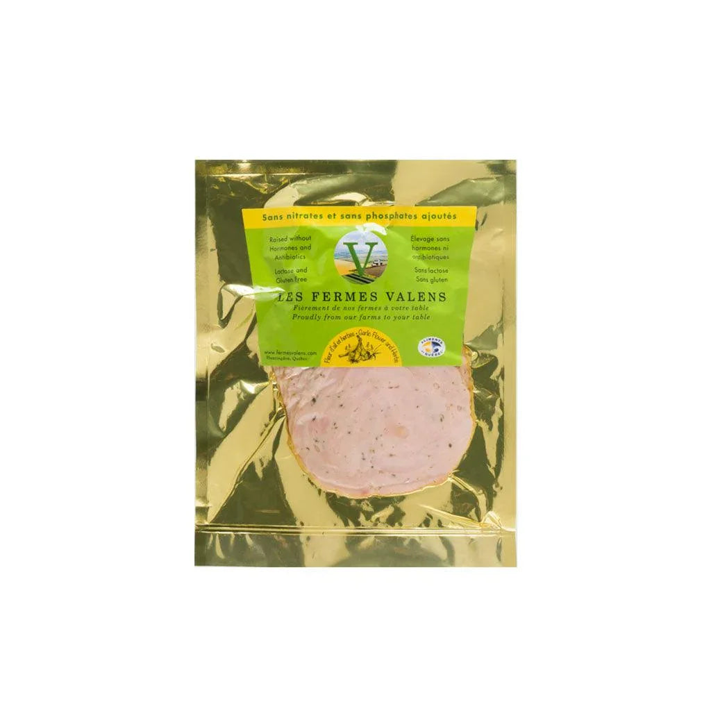 Roasted Turkey Breast with Fine Herbs and Garlic Les Fermes Valens - La Boite à Grains