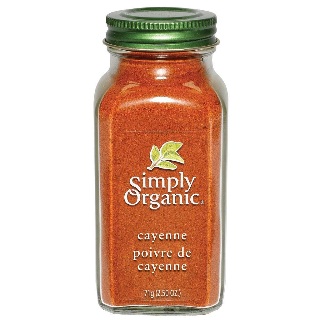 Poivre de Cayenne Bio Simply Organic - La Boite à Grains