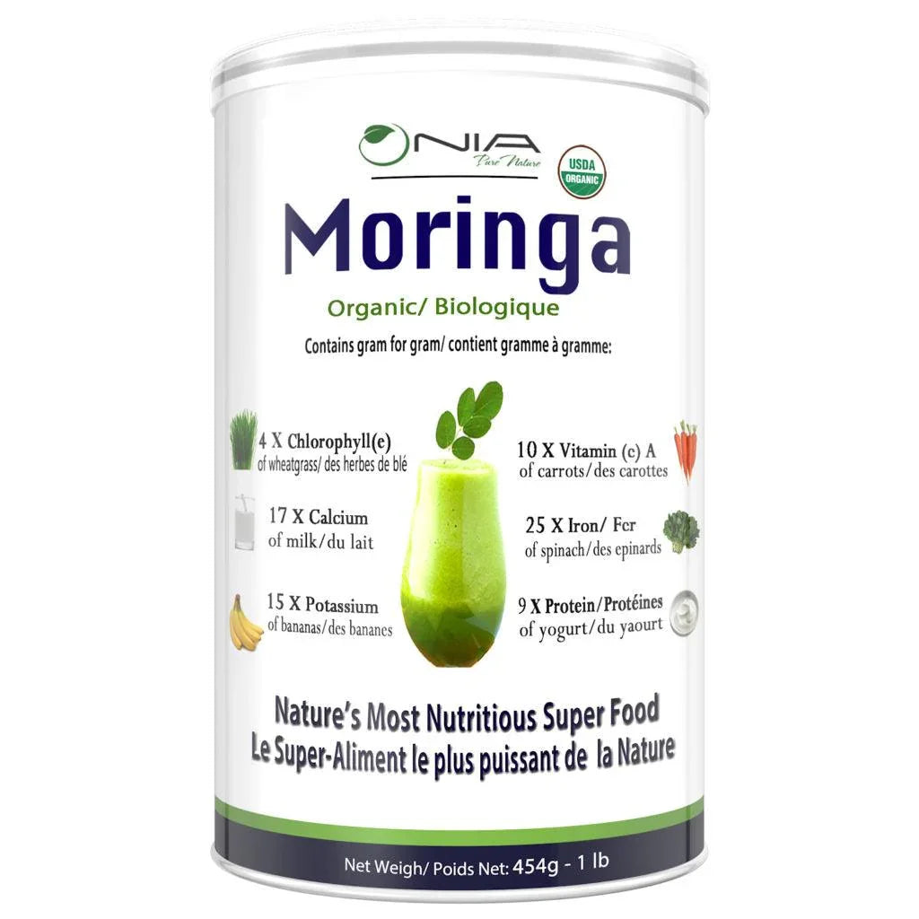 Poudre Bio de Feuilles de Moringa Nia Pure Nature - La Boite à Grains