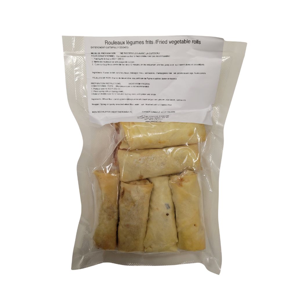 rouleaux frits aux légumes Poûkham - La Boite à Grains