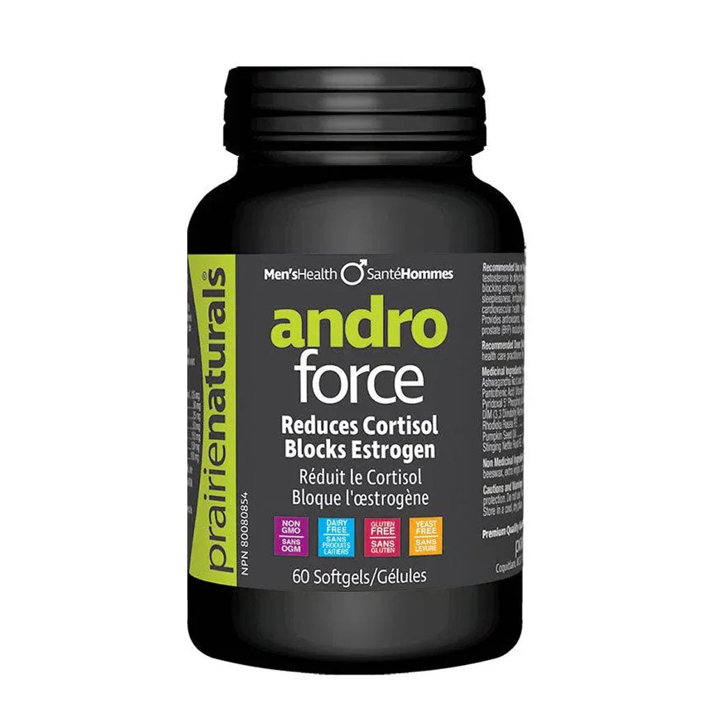 Prairie Naturals Andro Force 60 capsules - La Boite à Grains