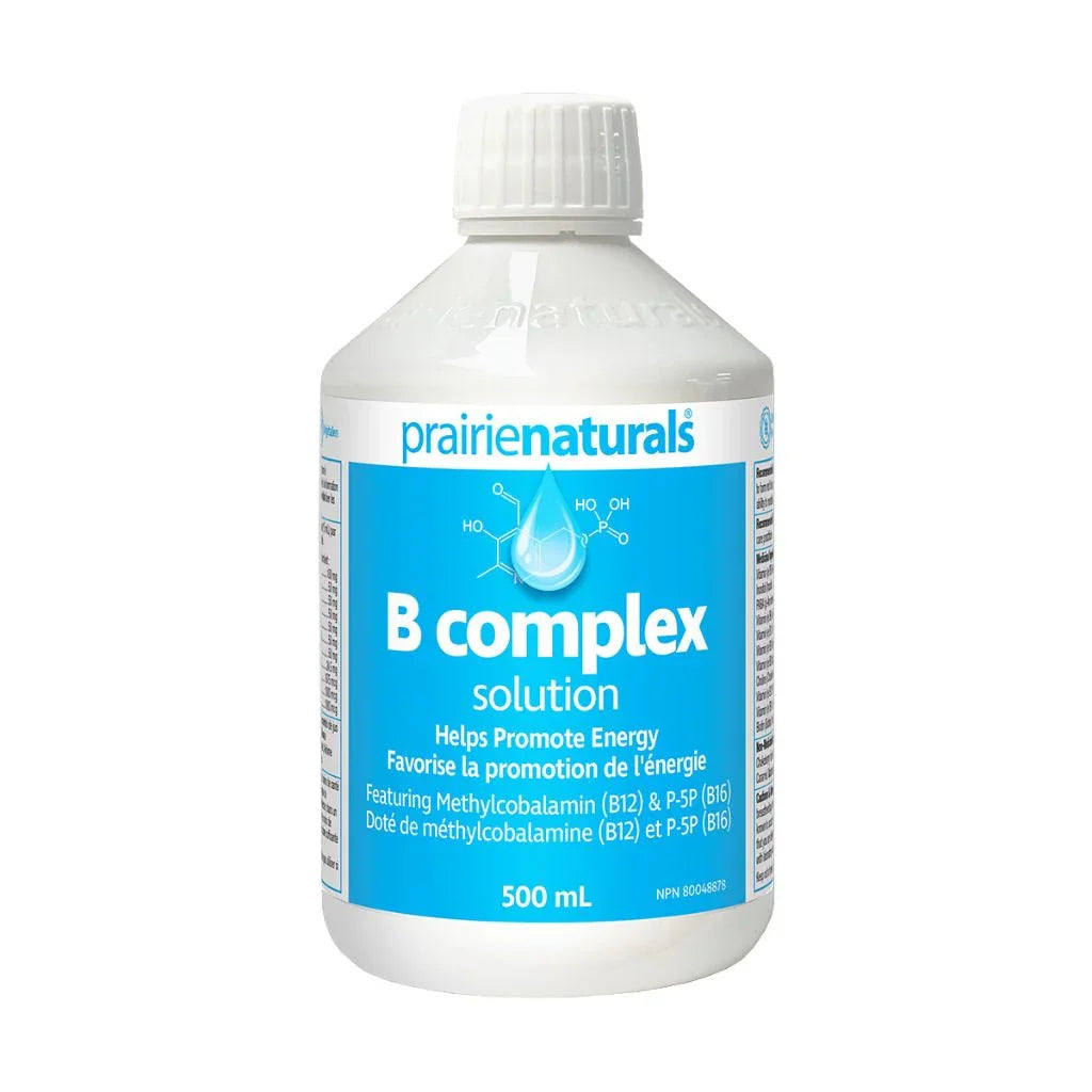 B Complex Solution Prairie Naturals - La Boite à Grains