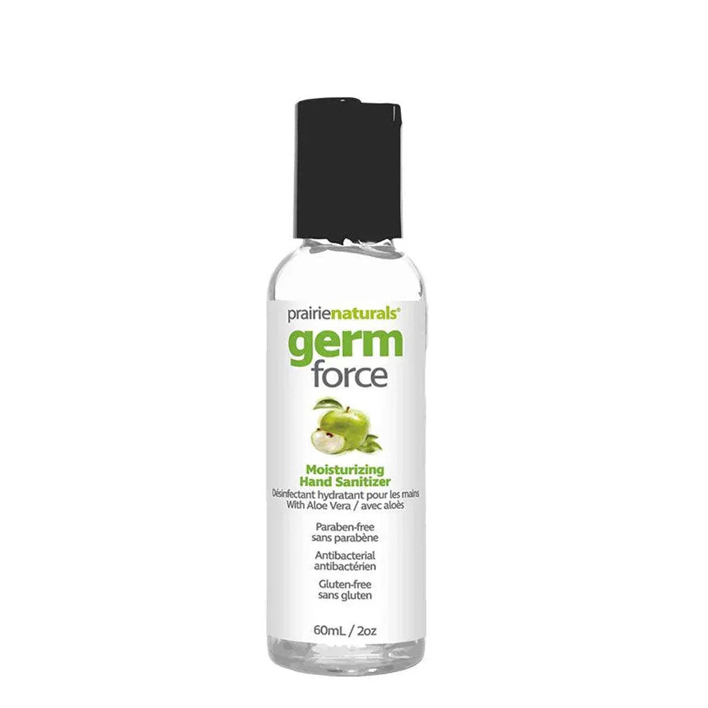 Prairie Naturals GermForce Désinfectant Hydratant pour les Mains 60 ml - La Boite à Grains