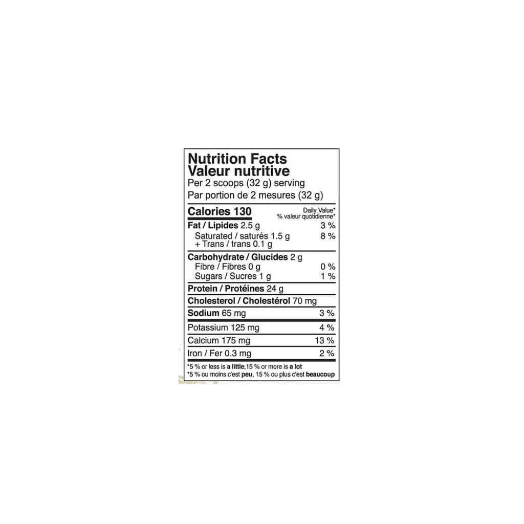 prairie naturals lean whey whey nutritional value - La Boite à Grains