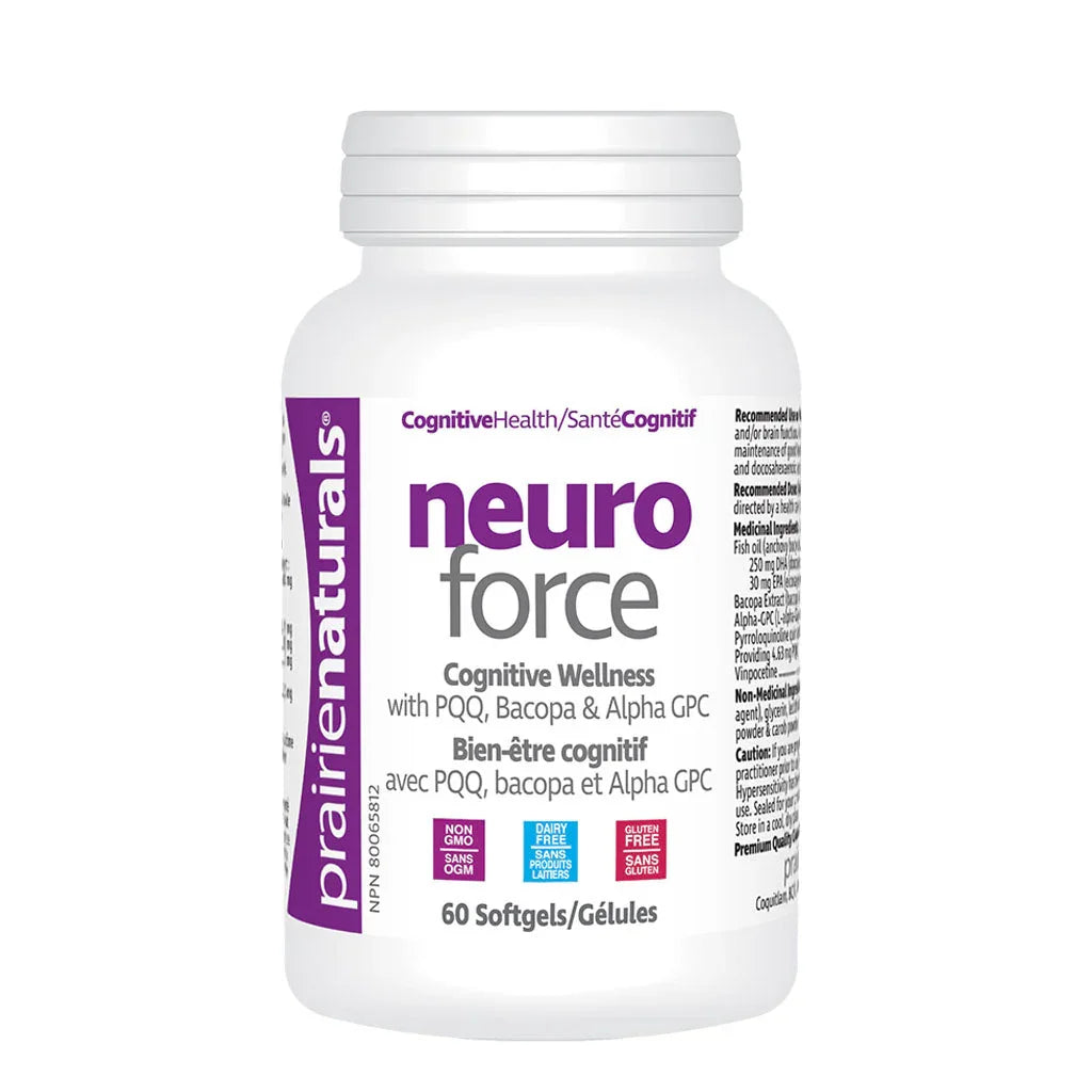 Prairie Naturals Neuro Force 60 capsules - La Boite à Grains