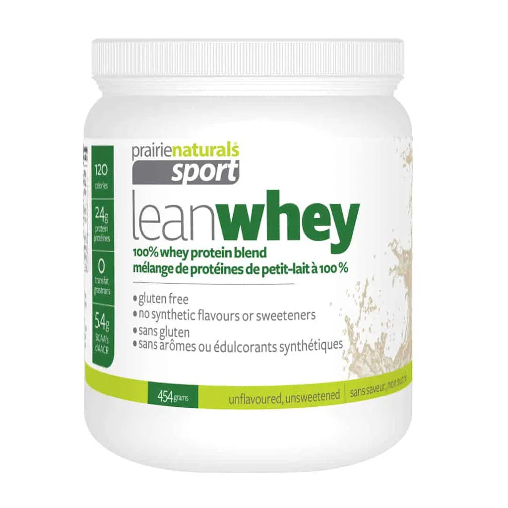 Prairie Naturals Whey Protein Blend Unflavored Unsweetened 454 g - La Boite à Grains