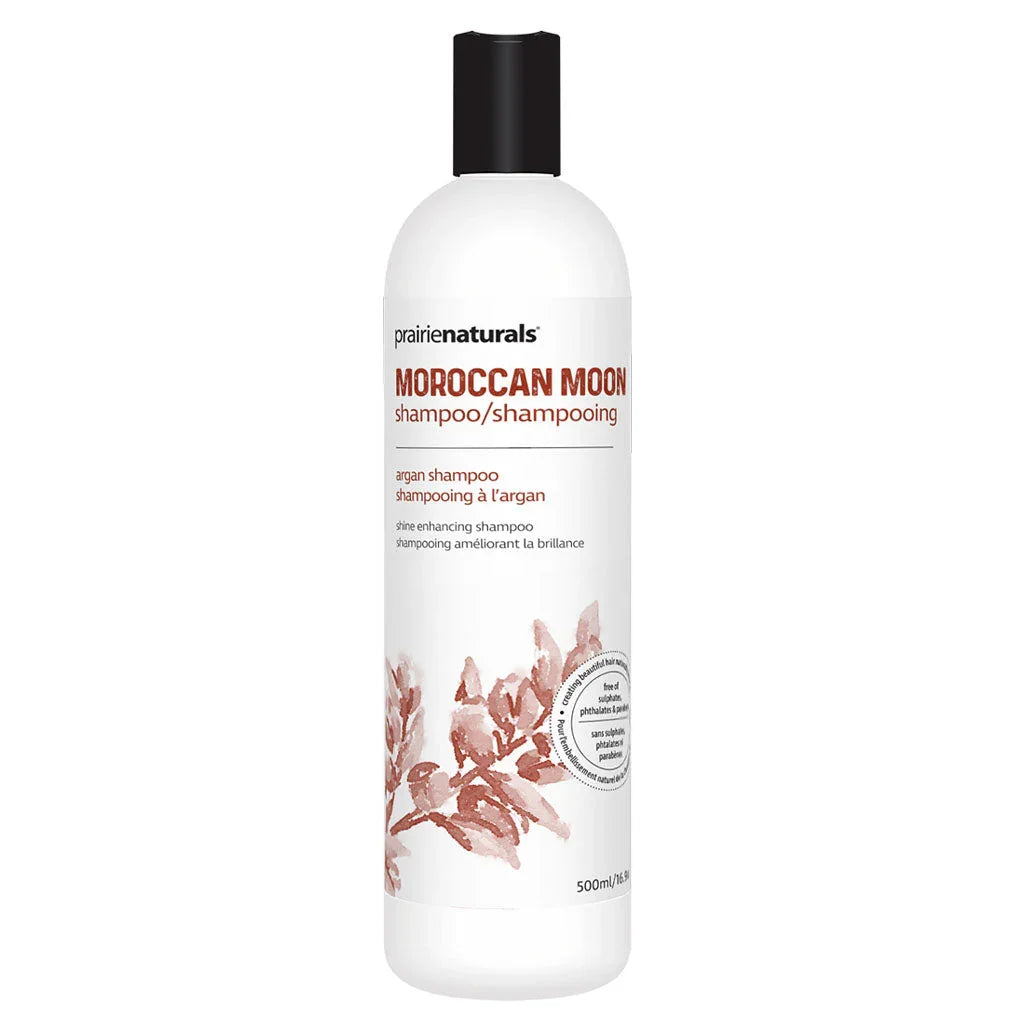 Prairie Naturals Shampooing Argan Moroccan Moon 500 ml - La Boite à Grains