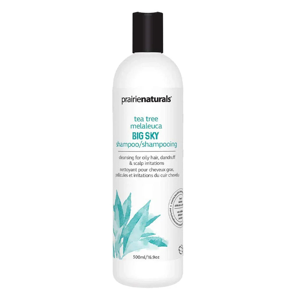 Prairie Naturals Melaleuca Big Sky Shampoo 500 ml - La Boite à Grains