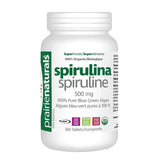 Prairie Naturals Spirulina 500 mg Organic 360 Tablets - La Boite à Grains