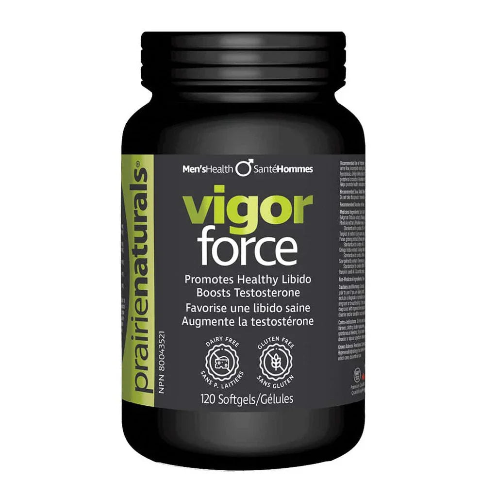 Prairie Naturals Vigor Force 120 gélules - La Boite à Grains
