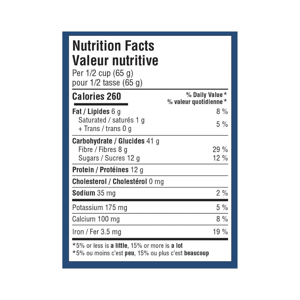 Chia Love overnight chia protéines muffin aux bleuets Prana - La Boite à Grains