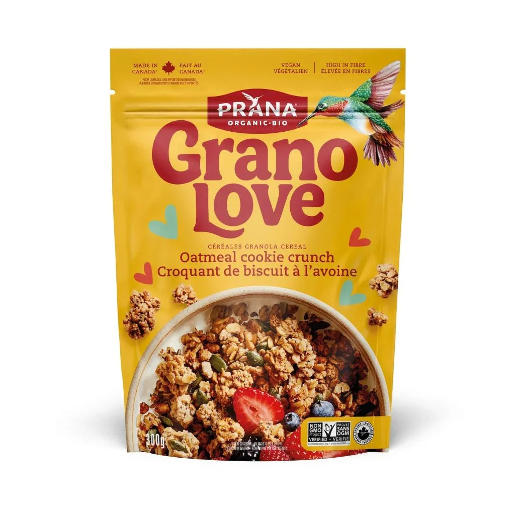 GranoLove croquant de biscuit à l'avoine biologique Prana - La Boite à Grains