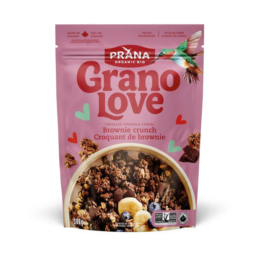 Prana GranoLove croquant de brownie biologique - La Boite à Grains