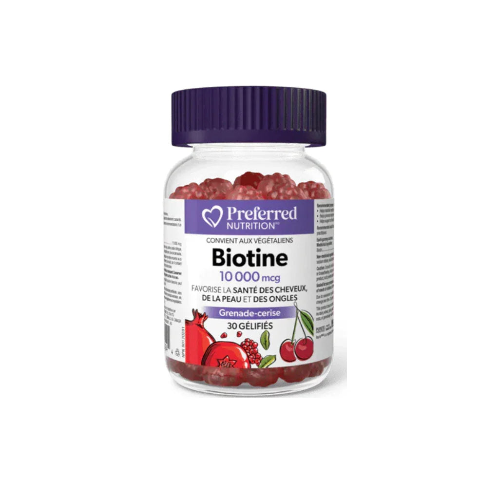 biotin gummies Preferred Nutrition - La Boite à Grains