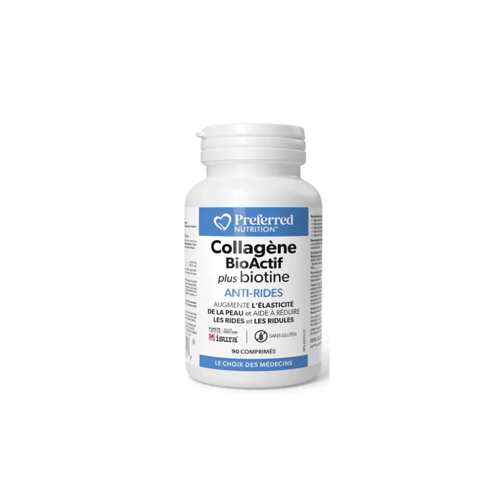 bioactive collagen plus biotin Preferred Nutrition - La Boite à Grains