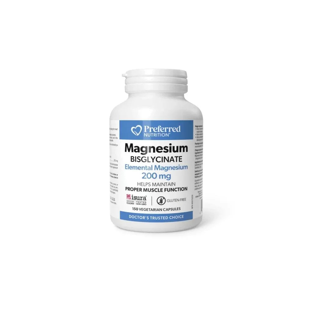 bisglycinate de magnésium Preferred Nutrition - La Boite à Grains