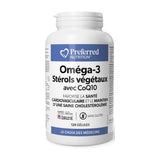 oméga-3 stérols végétaux avec CoQ10 Preferred Nutrition - La Boite à Grains
