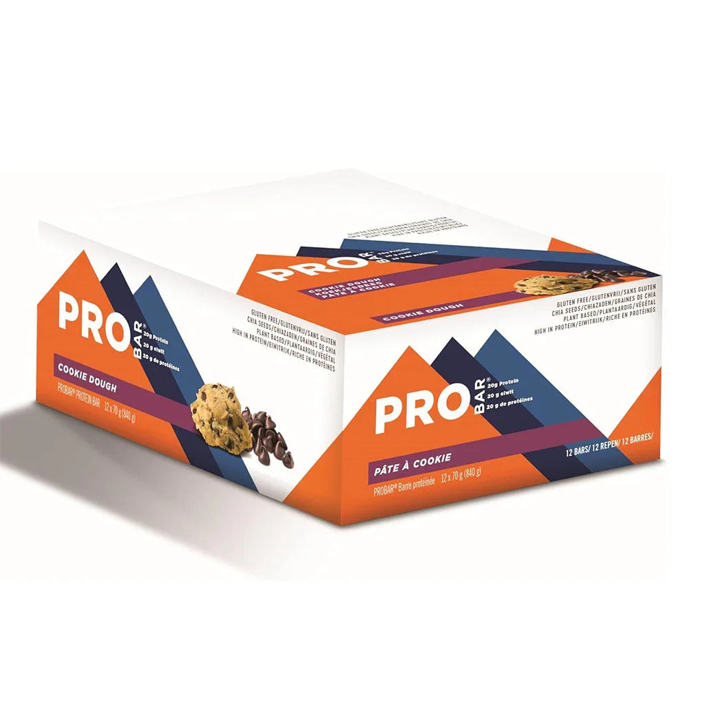 box of 12 Prbobar cookie dough protein bars - La Boite à Grains