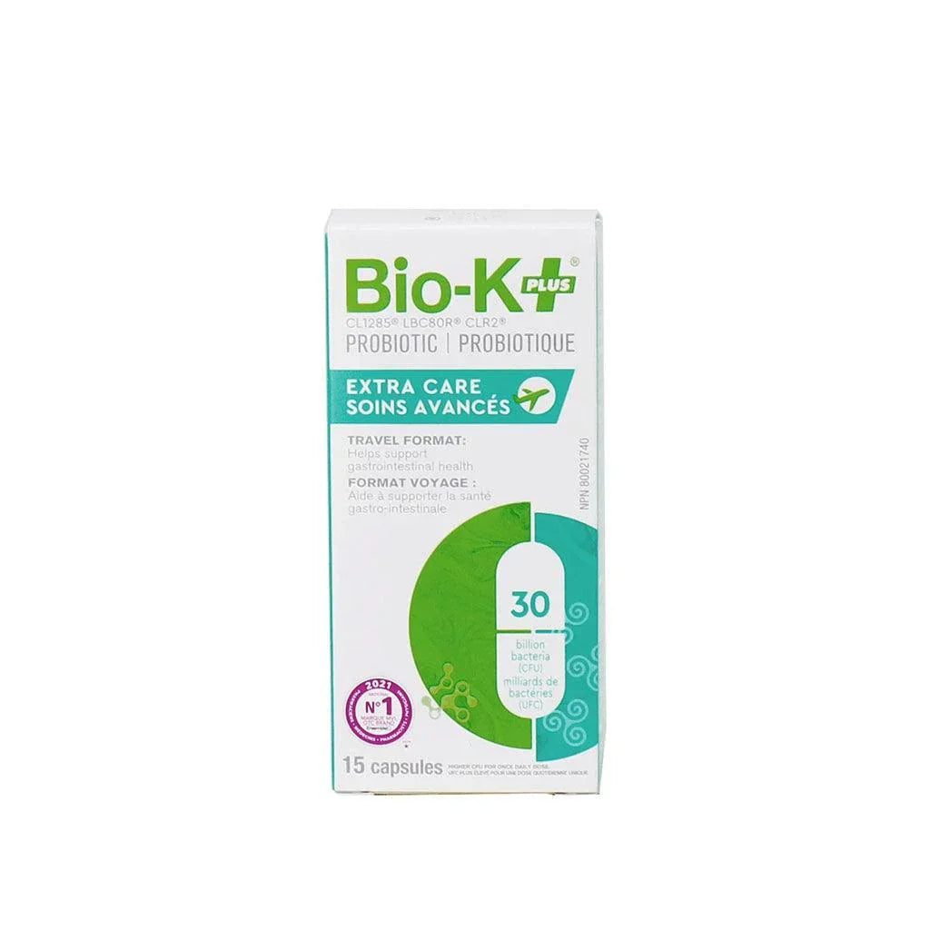 Probiotique Soins Avancés 30 Milliards Format Voyage Bio-K+ - La Boite à Grains