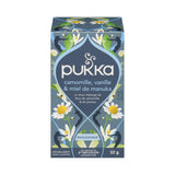 tisane camomille vanille et miel de Manuka biologique Pukka - La Boite à Grains