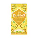 tisane citron gingembre et miel de Manuka Pukka - La Boite à Grains