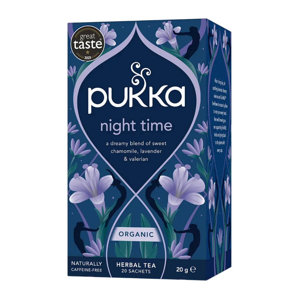 tisane nuit paisible Pukka - La Boite à Grains