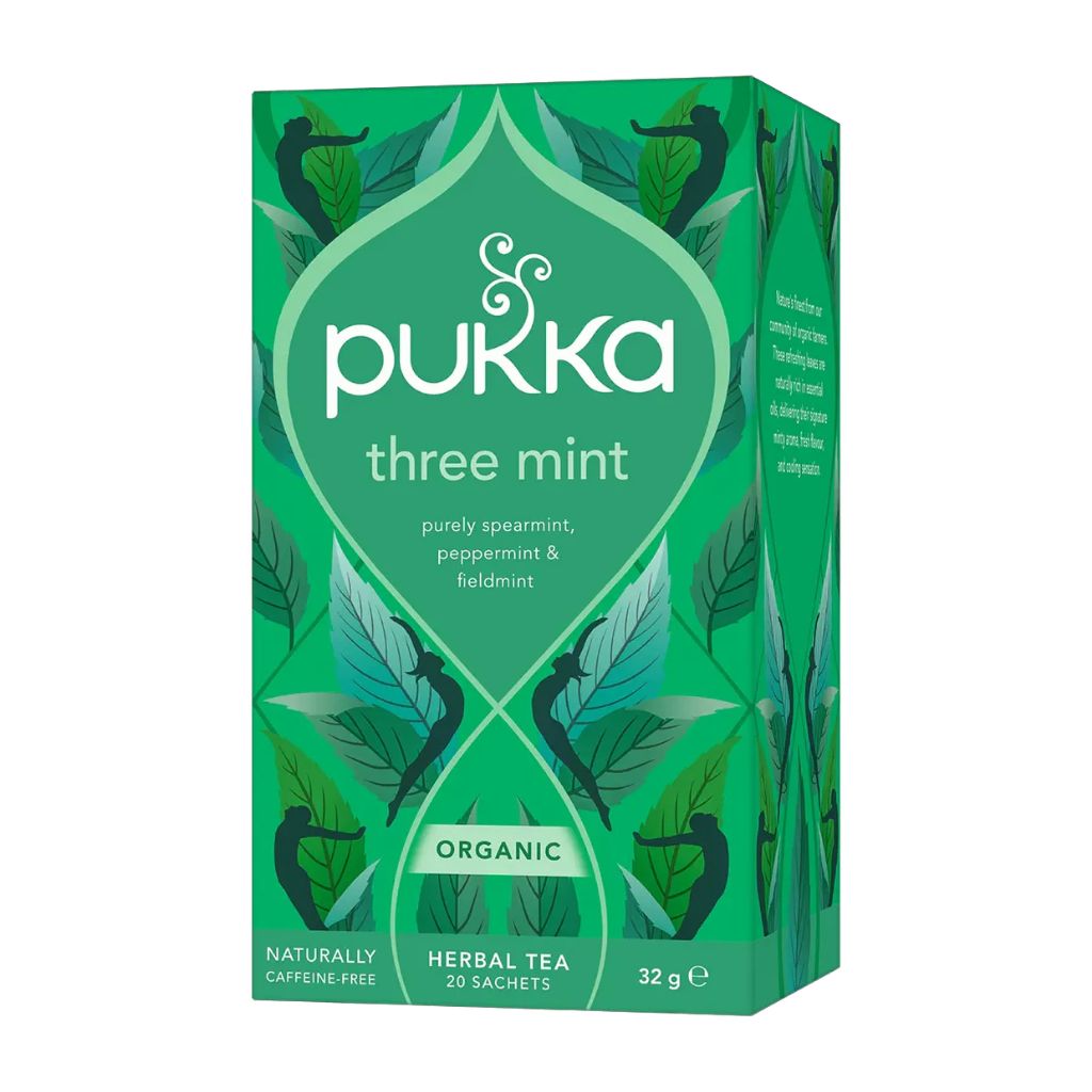 tisane trois menthes biologique Pukka - La Boite à Grains