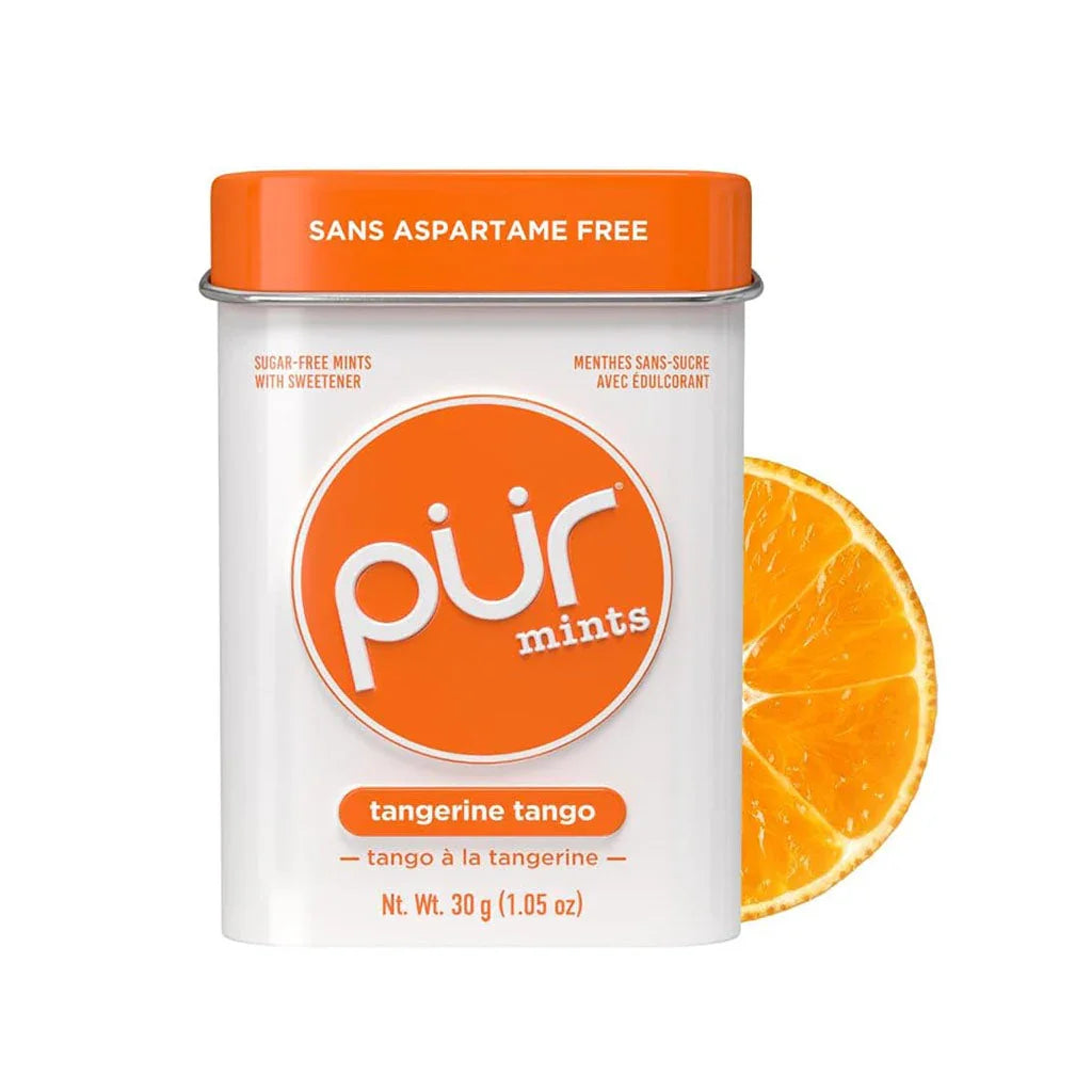 pür mints menthes tangerine tango - La Boite à Grains