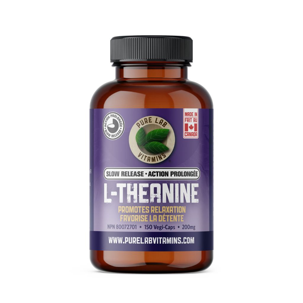 l-théanine action prolongée Pure Lab Vitamins - La Boite à Grains