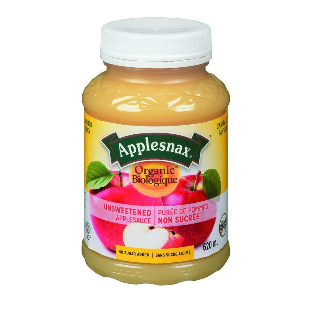 Purée de Pommes Non Sucrée Biologique Applesnax - La Boite à Grains