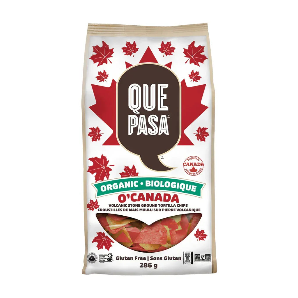 Que Pasa Organic O'Canada Tortilla Chips - La Boite à Grains