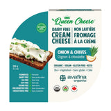 fauxmage à la crème oignon et ciboulette Queen Cheese - La Boite à Grains