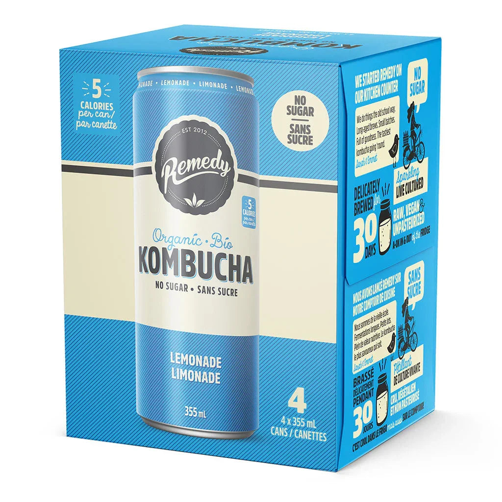 kombucha lemonade Remedy - La Boite à Grains