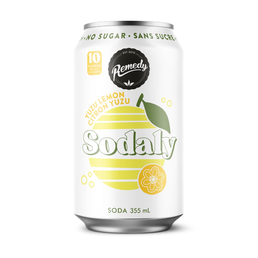 Sodaly citron yuzu Remedy - La Boite à Grains