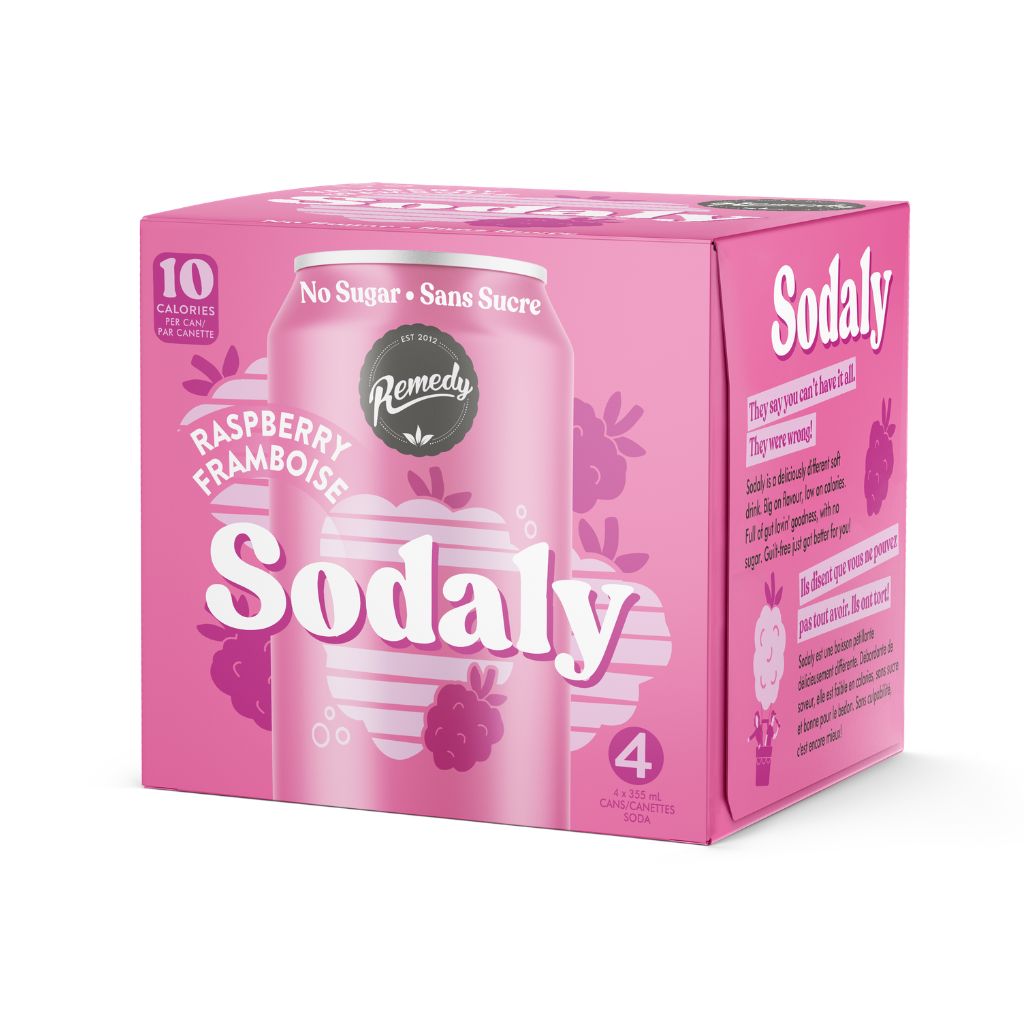 Sodaly Framboise Remedy - La Boite à Grains