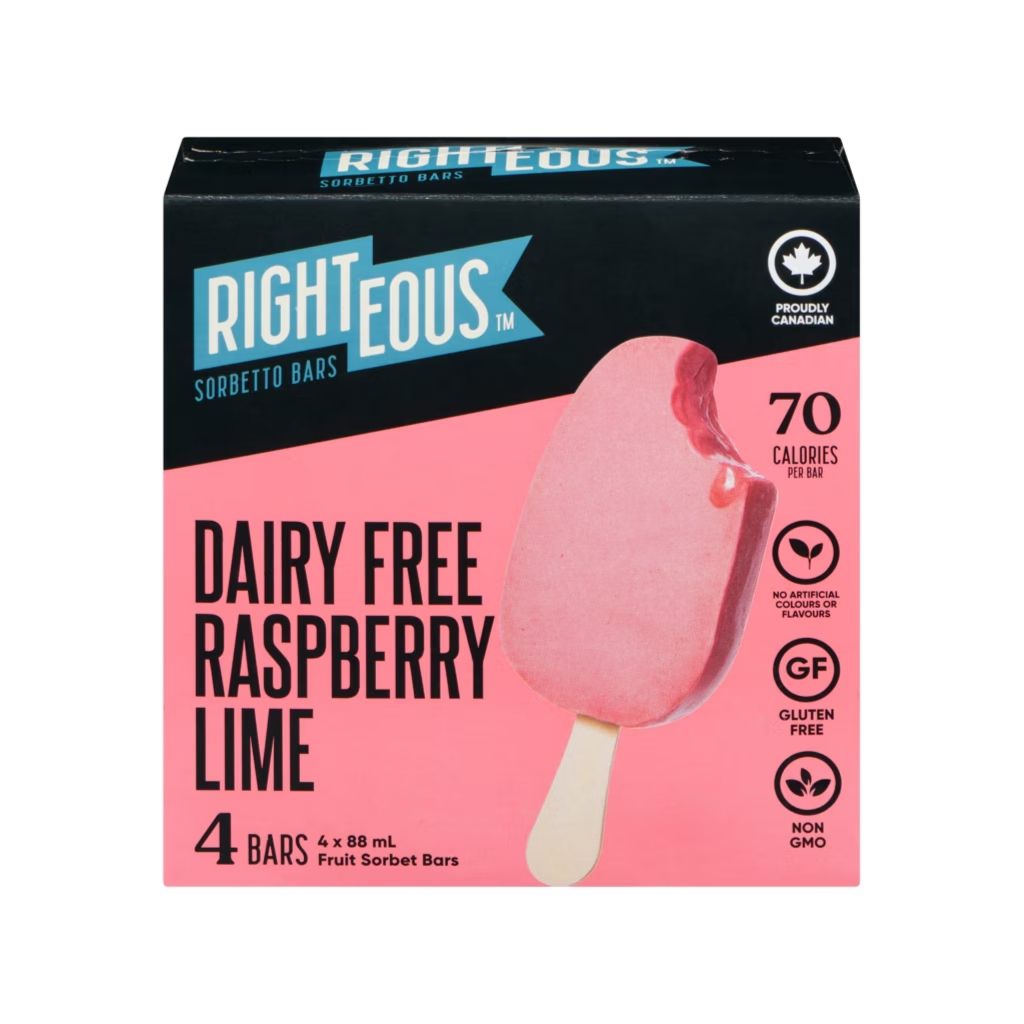 barres de sorbet aux fruits Righteous - La Boite à Grains
