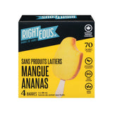 barres de sorbet aux fruits mangue ananas Righteous- La Boite à Grains