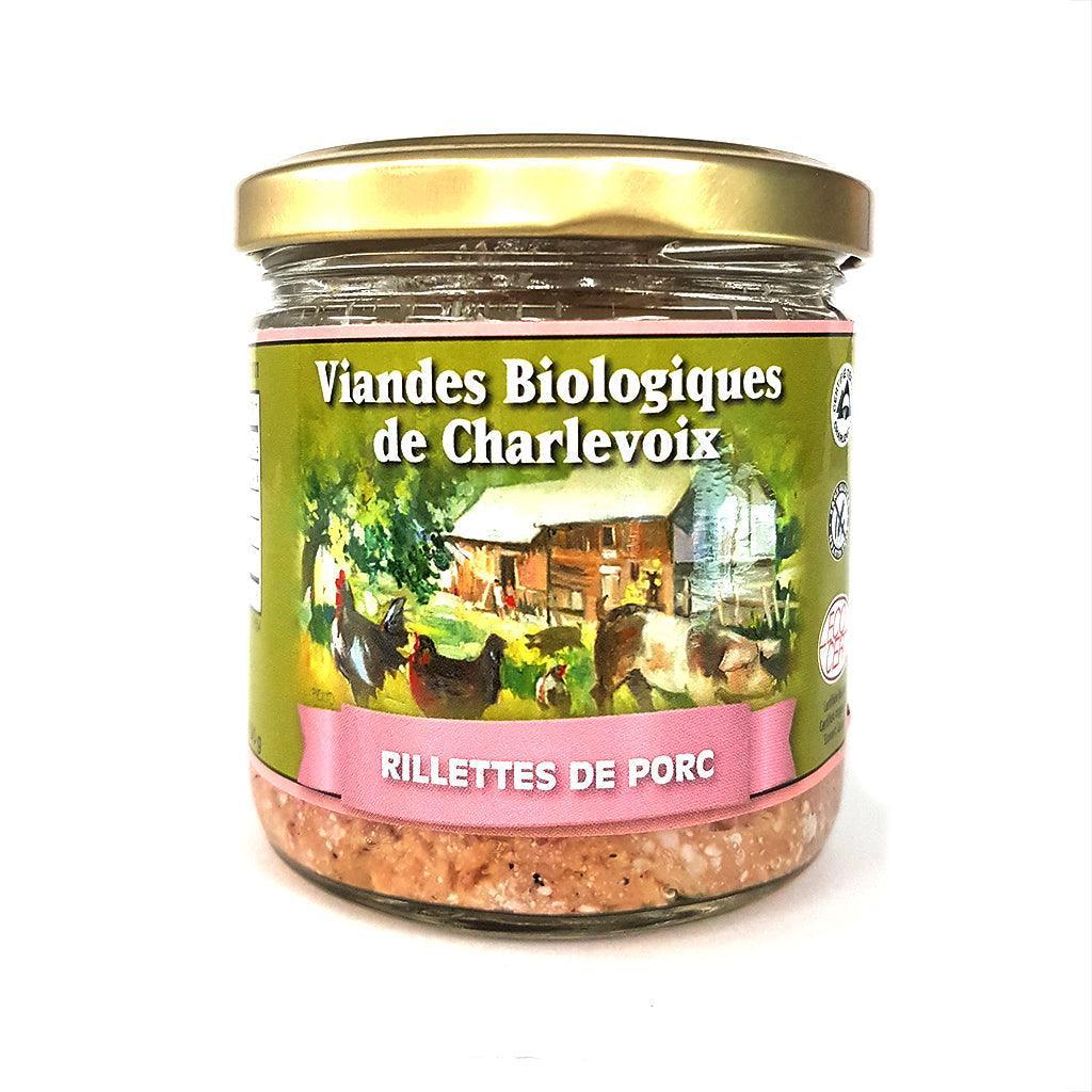 Organic Pork Rillettes Organic Meats of Charlevoix - La Boite à Grains