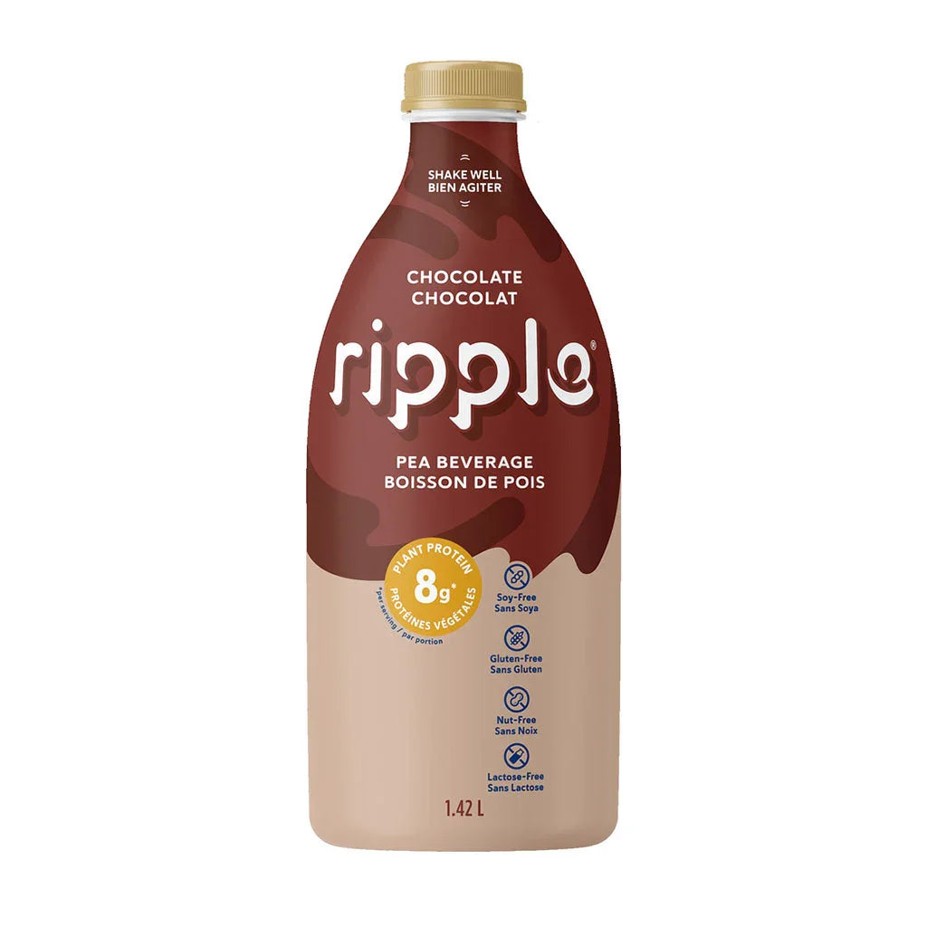 ripple chocolate pea drink 1.42 liters