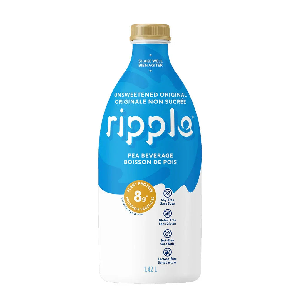 ripple pea drink original unsweetened 1.42 liters