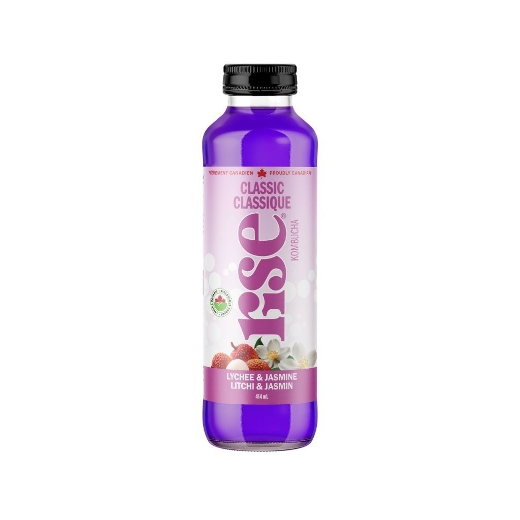 Classique Litchi & Jasmin Rise Kombucha - La Boite à Grains